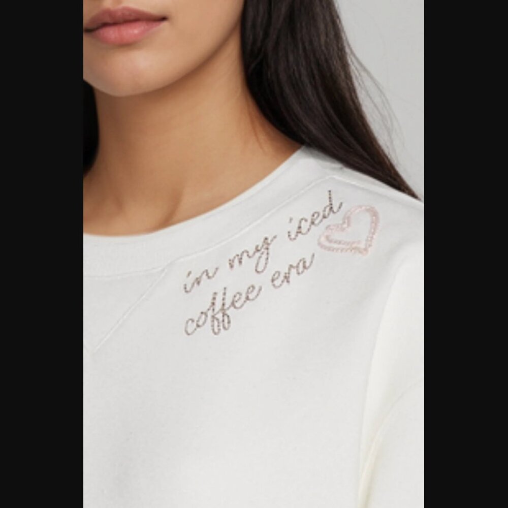 Wildfox Embroidered Sweatshirt - Picture 3 of 8